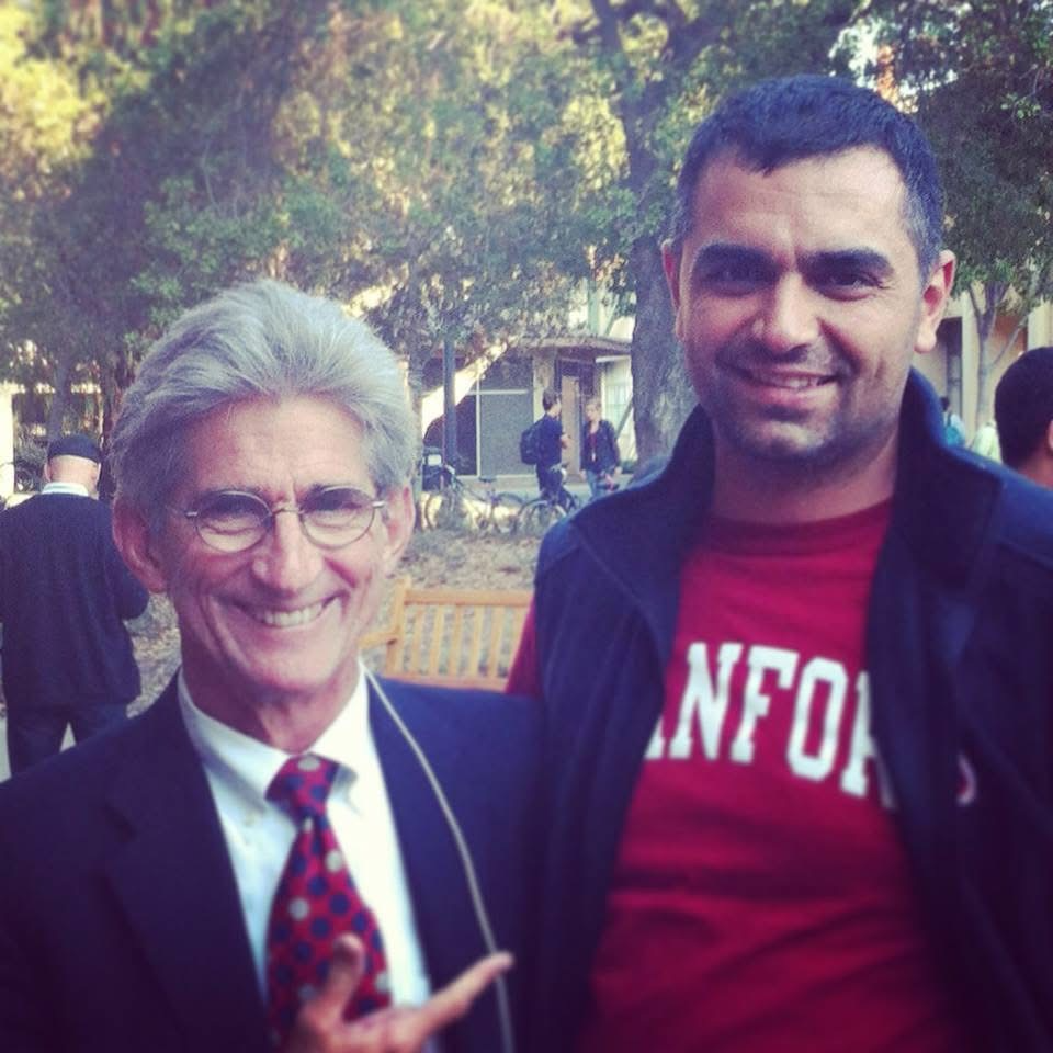 Dogan Akcay with Tom Kosnik